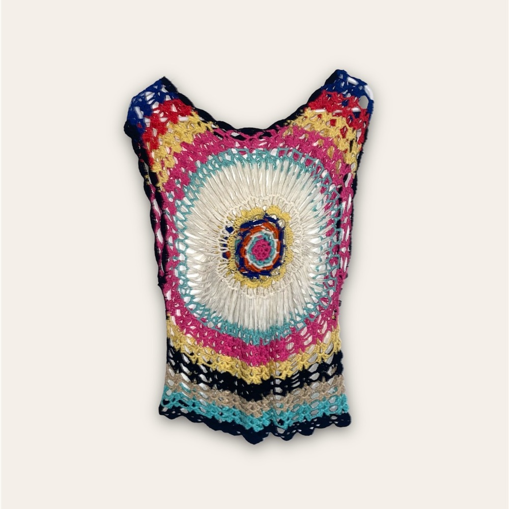 handmade crochet coverup